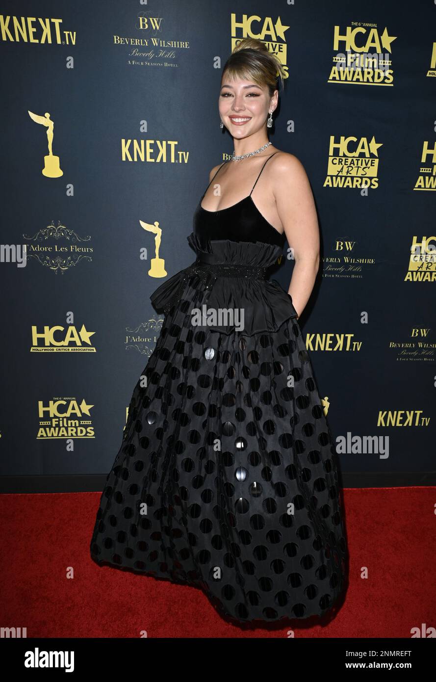 Los Angeles, USA. 24th Feb, 2023. Madelyn Cline at the 2023 HCA Film
