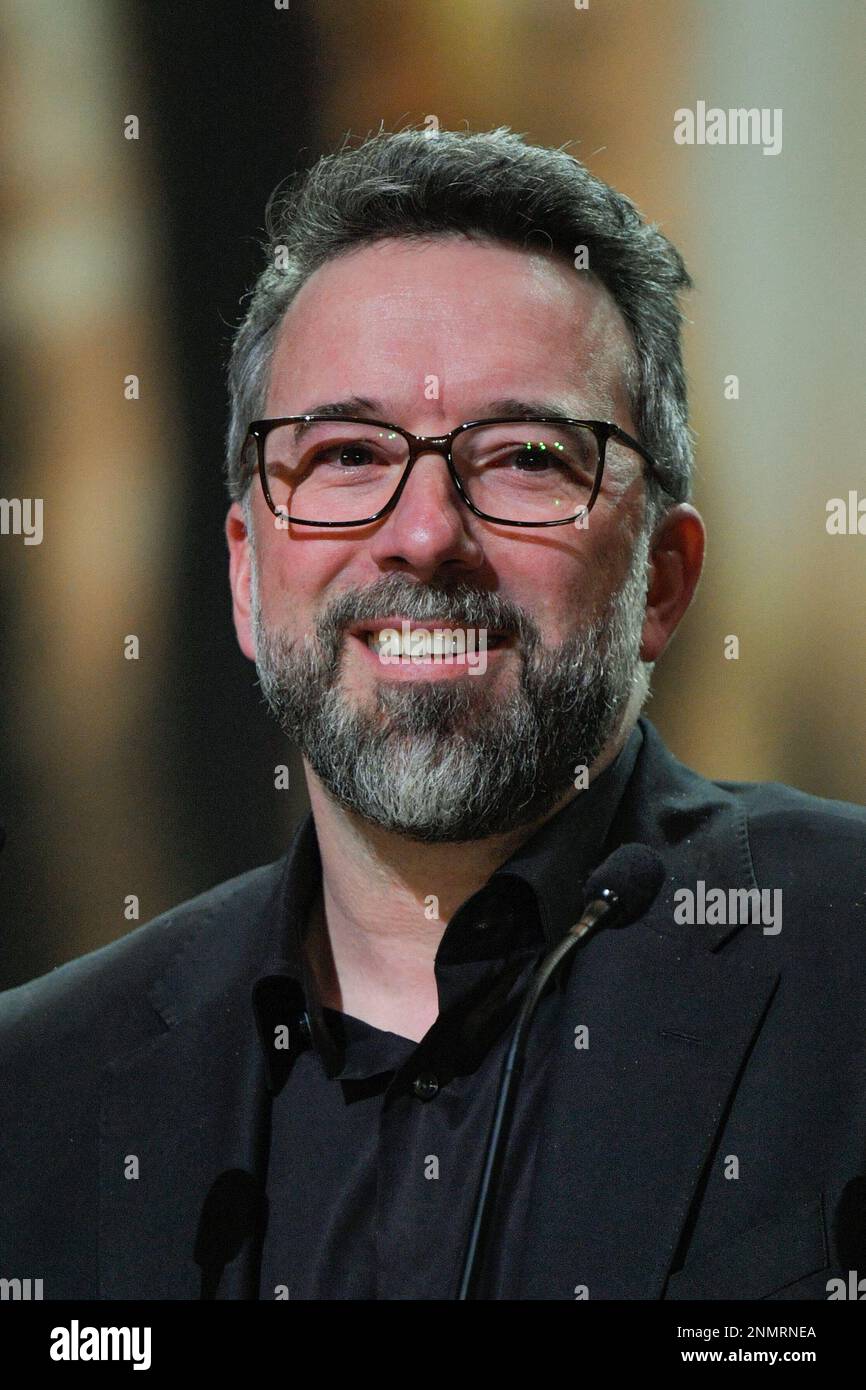 Laurens Ehrmann receives the Best visual effect Cesar Award for the movie NotreDame brule