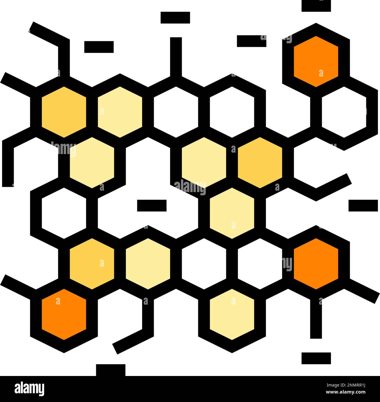 microbiology molecular structure color icon vector illustration Stock ...