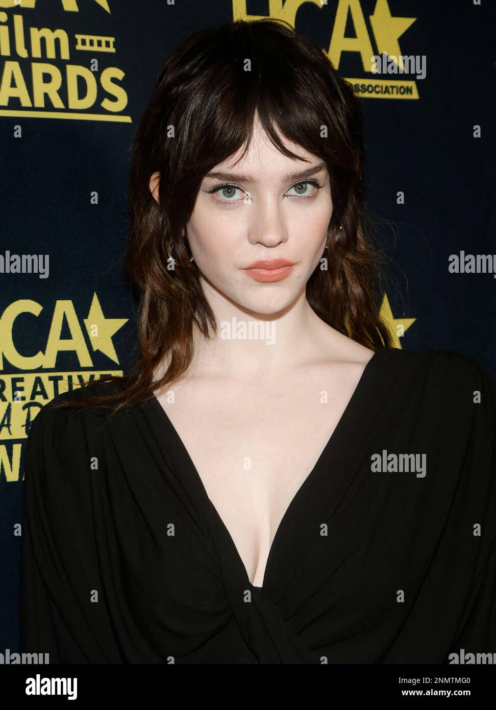 Sophie Thatcher, at Hollywood Critics Association's 2023 HCA Film