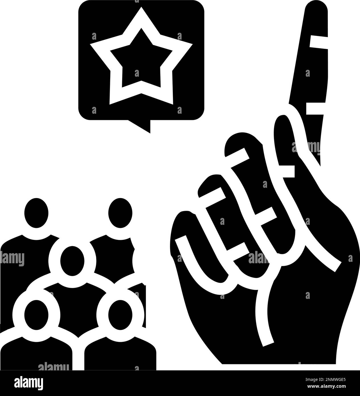 engage appropriate workplace conversations glyph icon vector ...