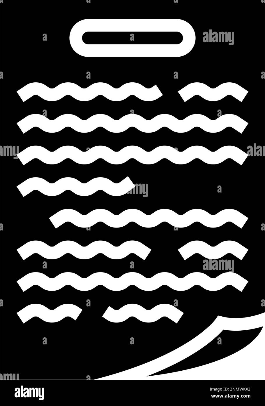 paper document file glyph icon vector illustration Stock Vector Image ...
