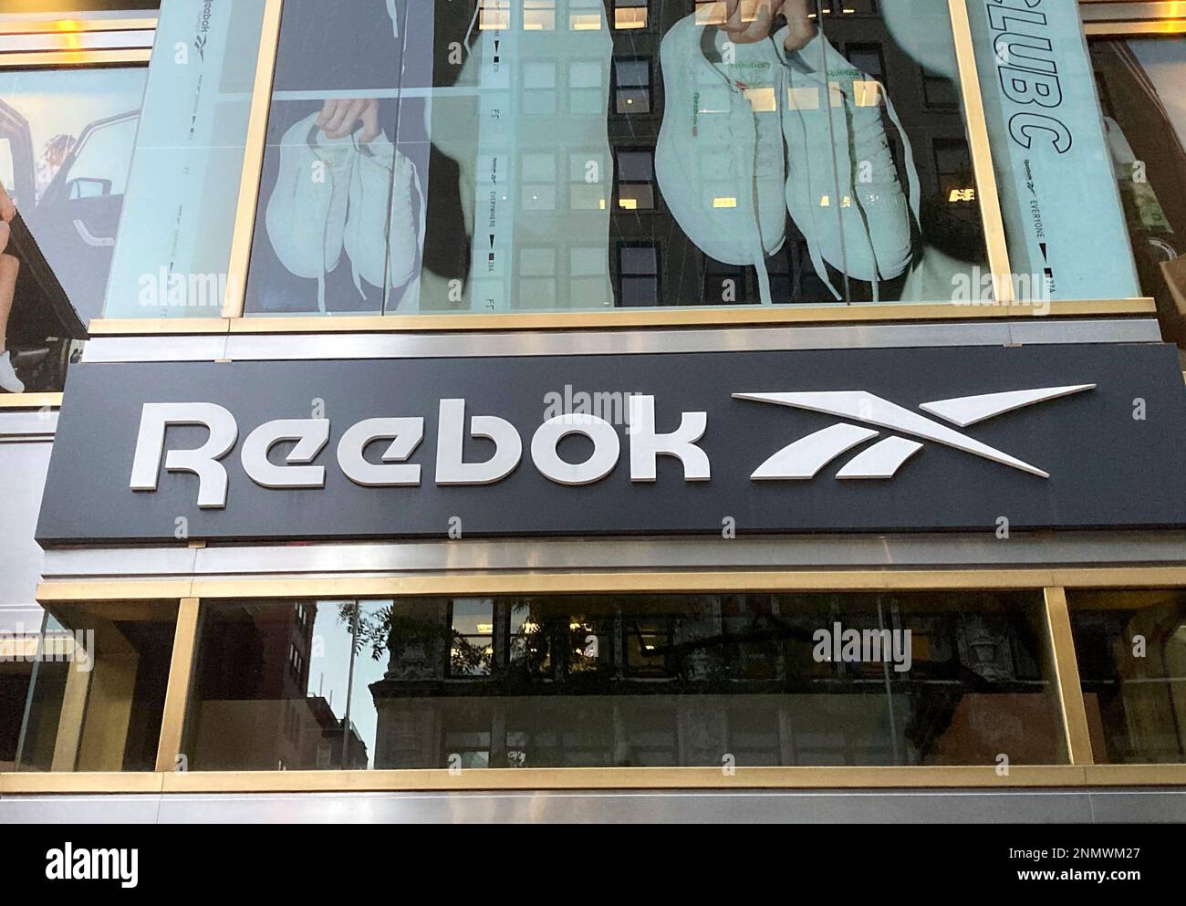 AUGUST 12th 2021: Adidas sells Reebok to Authentic Brands Group for $2.5  billion. - File Photo by: zz/STRF/STAR MAX/IPx 2020 11/4/20 Businesses and  industry in Manhattan, New York City on November 4, 2020 during the  worldwide coronavirus ...