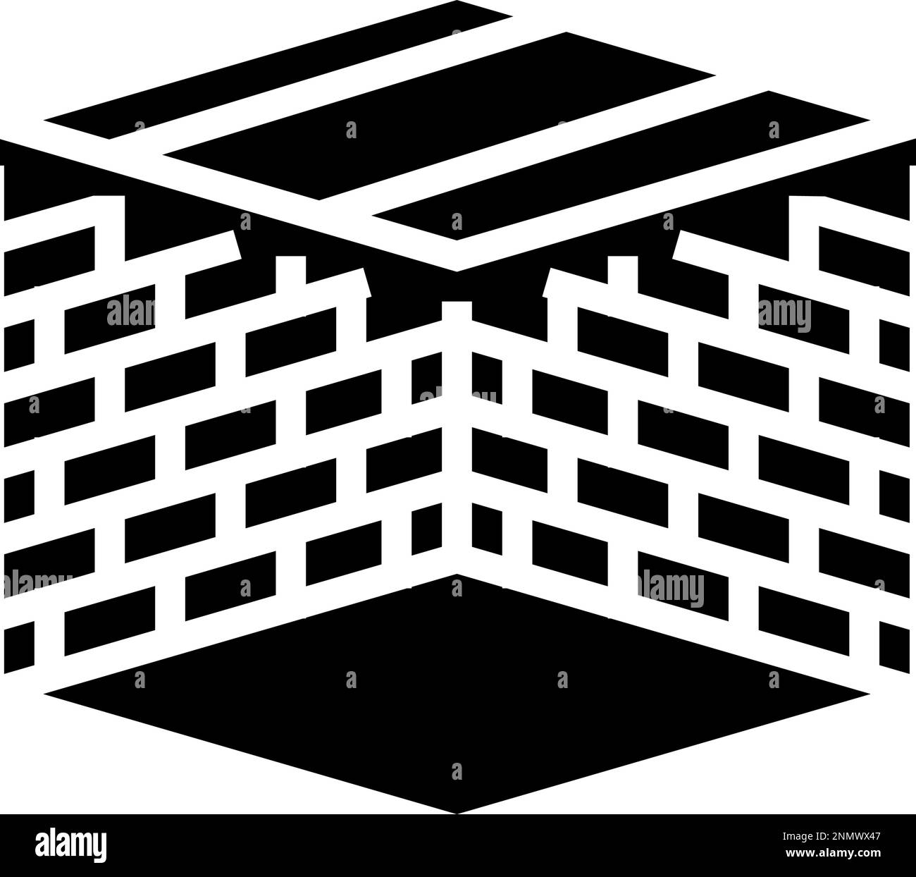 ceiling building house glyph icon vector illustration Stock Vector ...