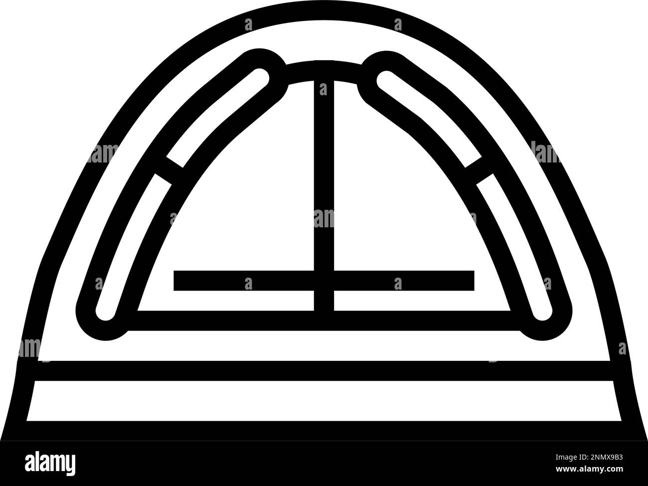 roof tent vacation line icon vector illustration Stock Vector Image ...