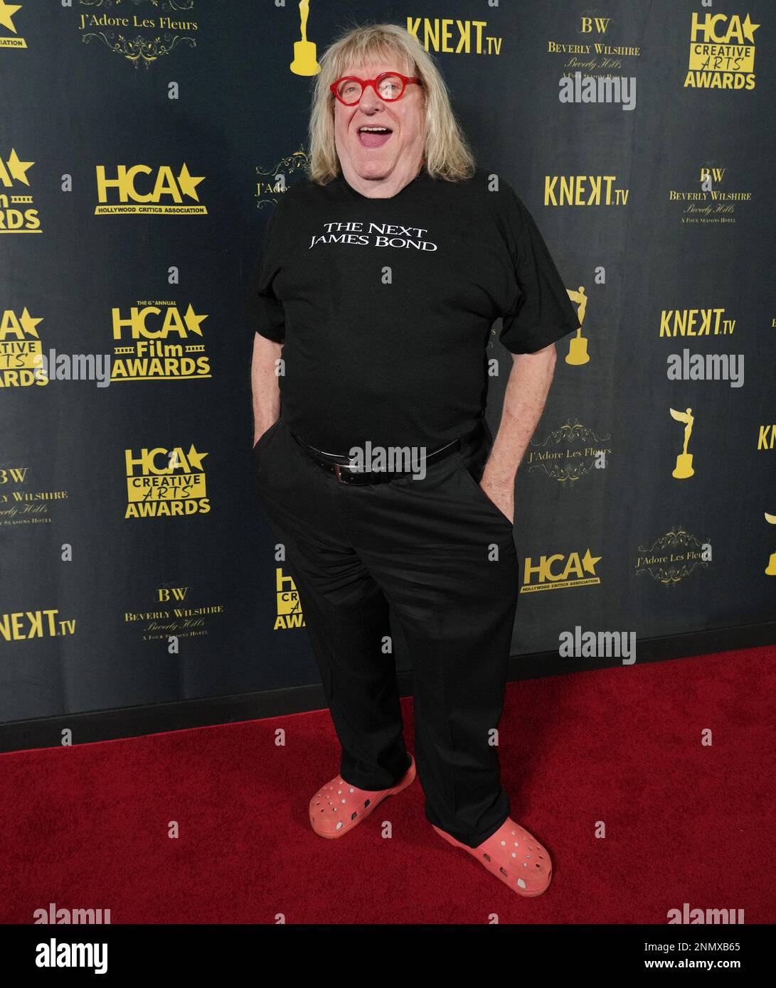 Los Angeles, USA. 24th Feb, 2023. Bruce Vilanch arrives at the 2023 HCA Film Awards held at the