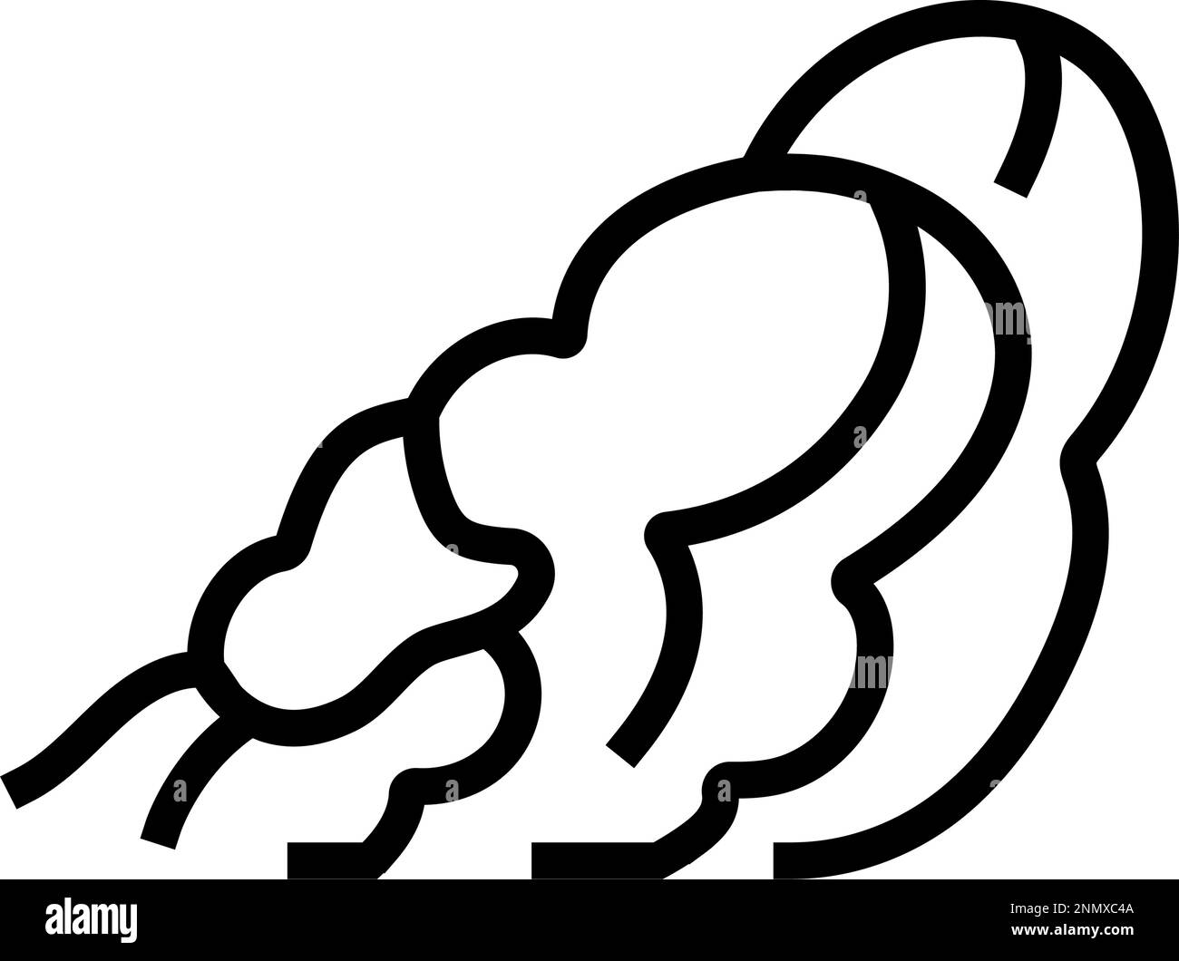 gas smell line icon vector illustration Stock Vector Image & Art Alamy