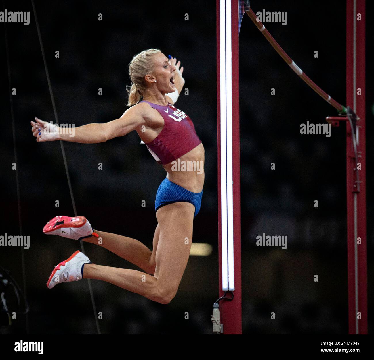 August 5, 2021, Tokyo, Kanto, Japan USA Pole Vaulter KATIE NAGEOTTE