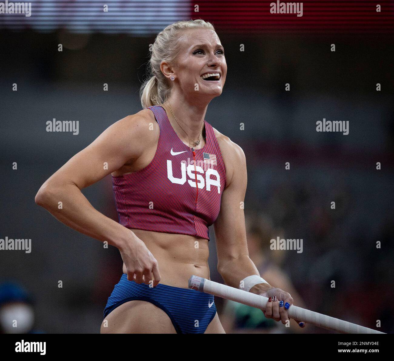 August 5, 2021, Tokyo, Kanto, Japan USA POLE VAULTER KATIE NAGEOTTE