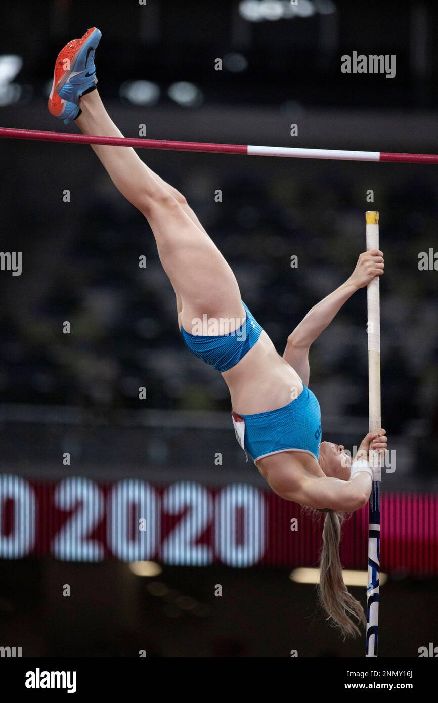 August 5, 2021, Tokyo, Kanto, Japan: Finland pole vaulter, WILMA MURTO ...