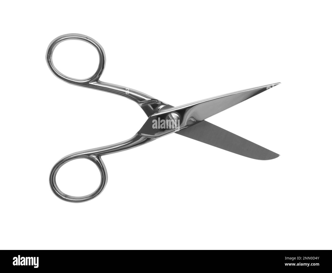 Sewing scissors isolated on white, top view Stock Photo Alamy