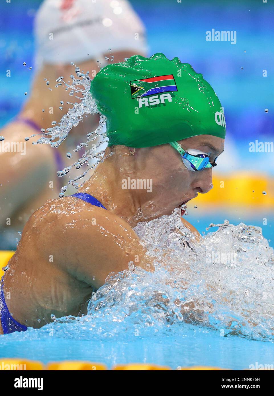 SCHOENMAKER Tatjana of South Africa competes during the Womens' 200m