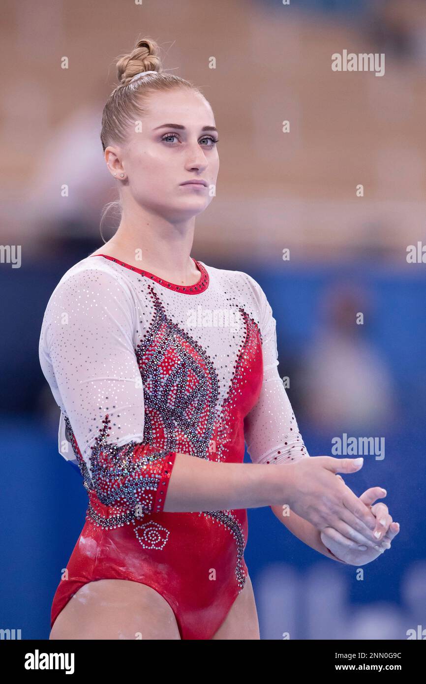 July 25, 2021 Liliia Akhaimova of Russian Olympic Committee (ROC