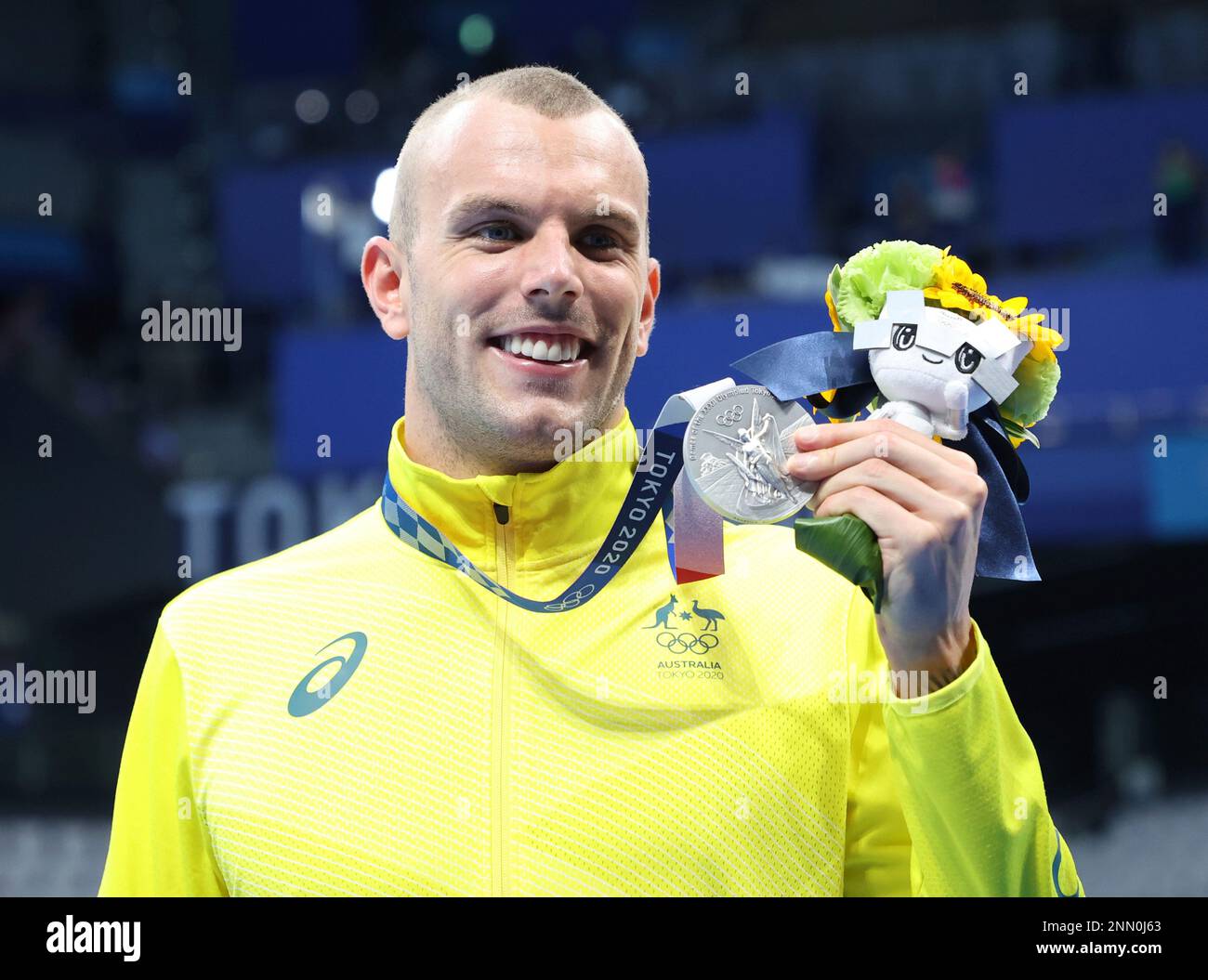 CHALMERS Kyle of Australia, silver, celebrates after award ceremony of