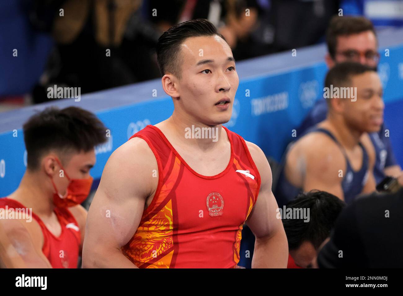 TOKYO, JAPAN - JULY 28: Wei Sun of Team China during the Men's All ...