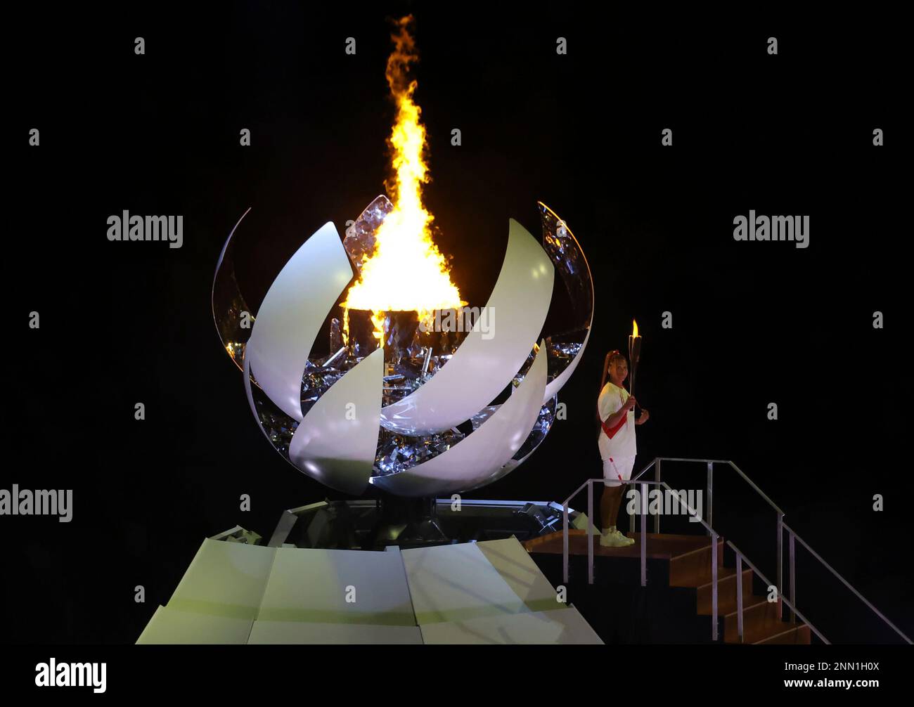 2021 Tennis Player Olympic Torch Experience