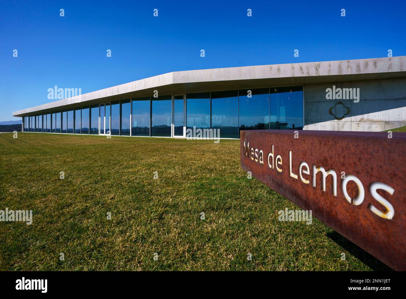 Mesa de Lemos Michelin Star restaurant in Silgueiros, Viseu, Portugal, Europe Stock Photo