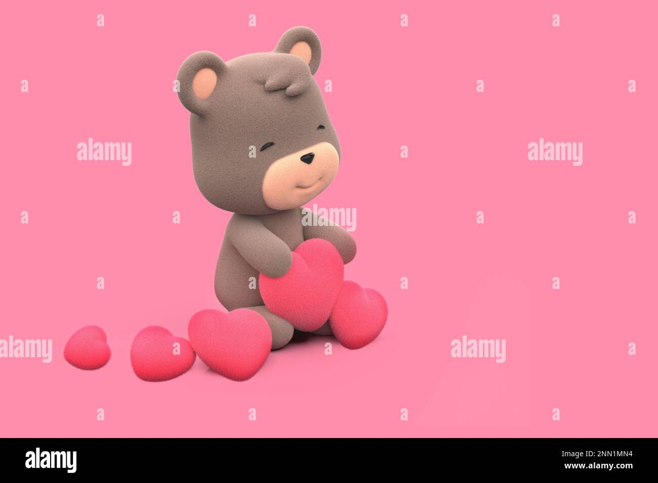 background powerpoint teddy bear pink