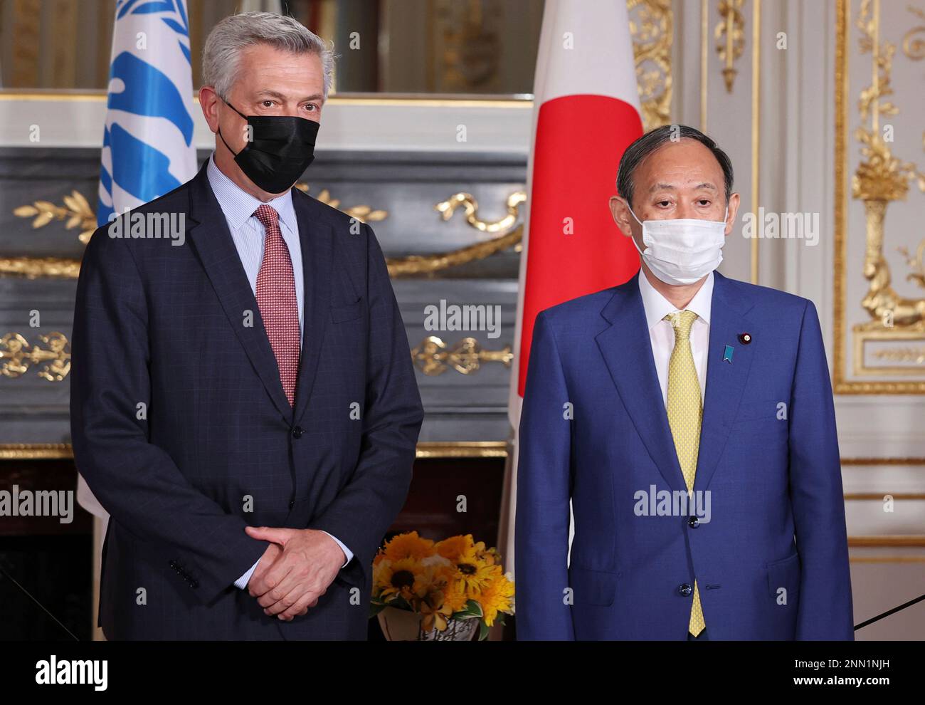 Filippo Grandi, United Nations High Commissioner for Refugees, poses ...