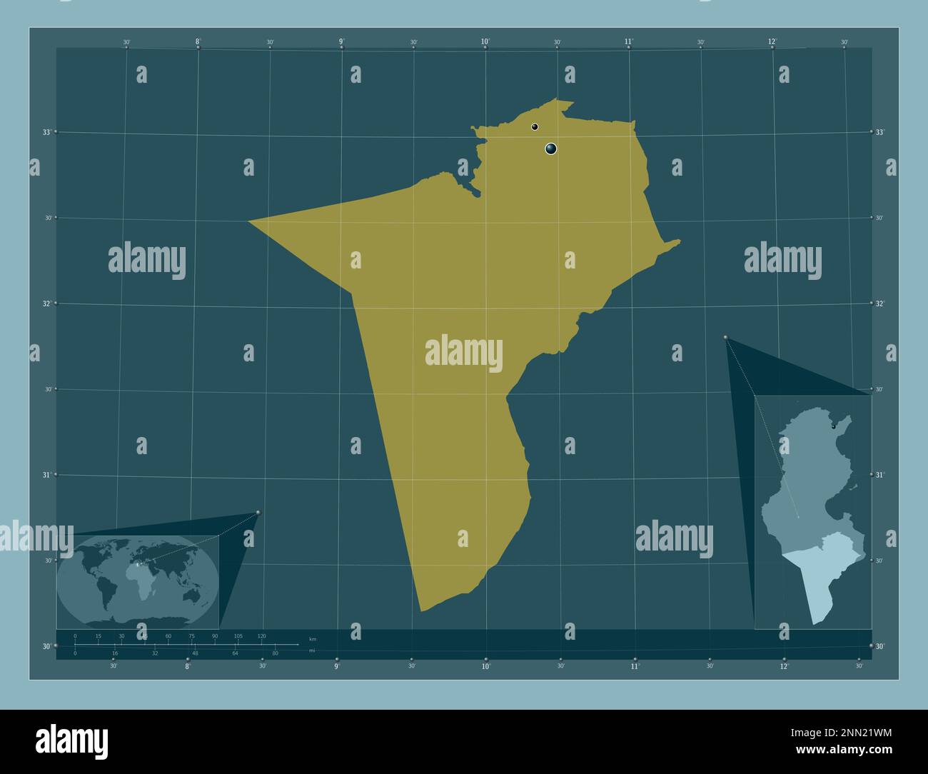 Free Satellite Location Map of Gololo