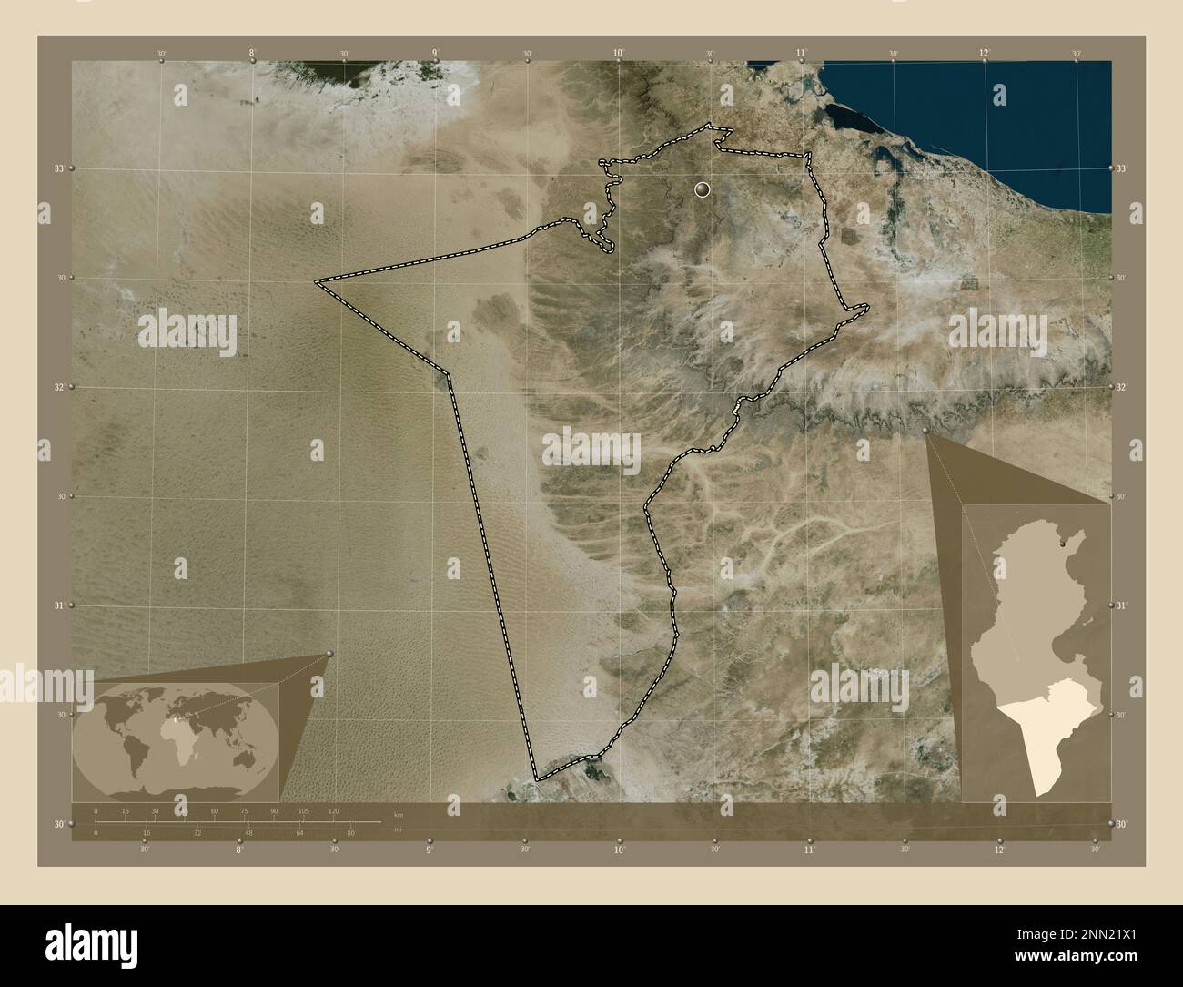 Free Satellite Location Map of Gololo