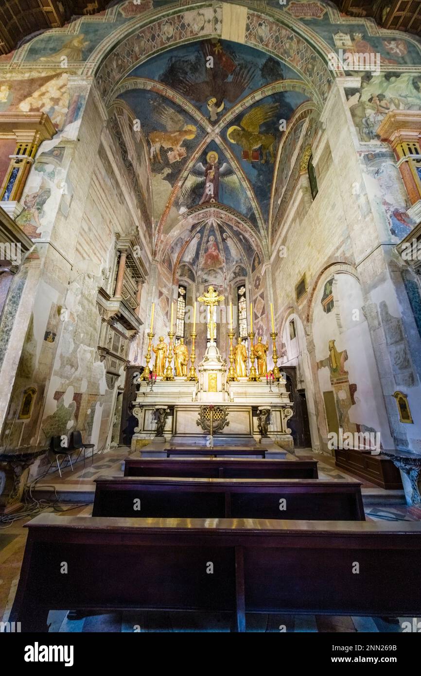 Chiesa di san fermo maggiore superiore hires stock photography and