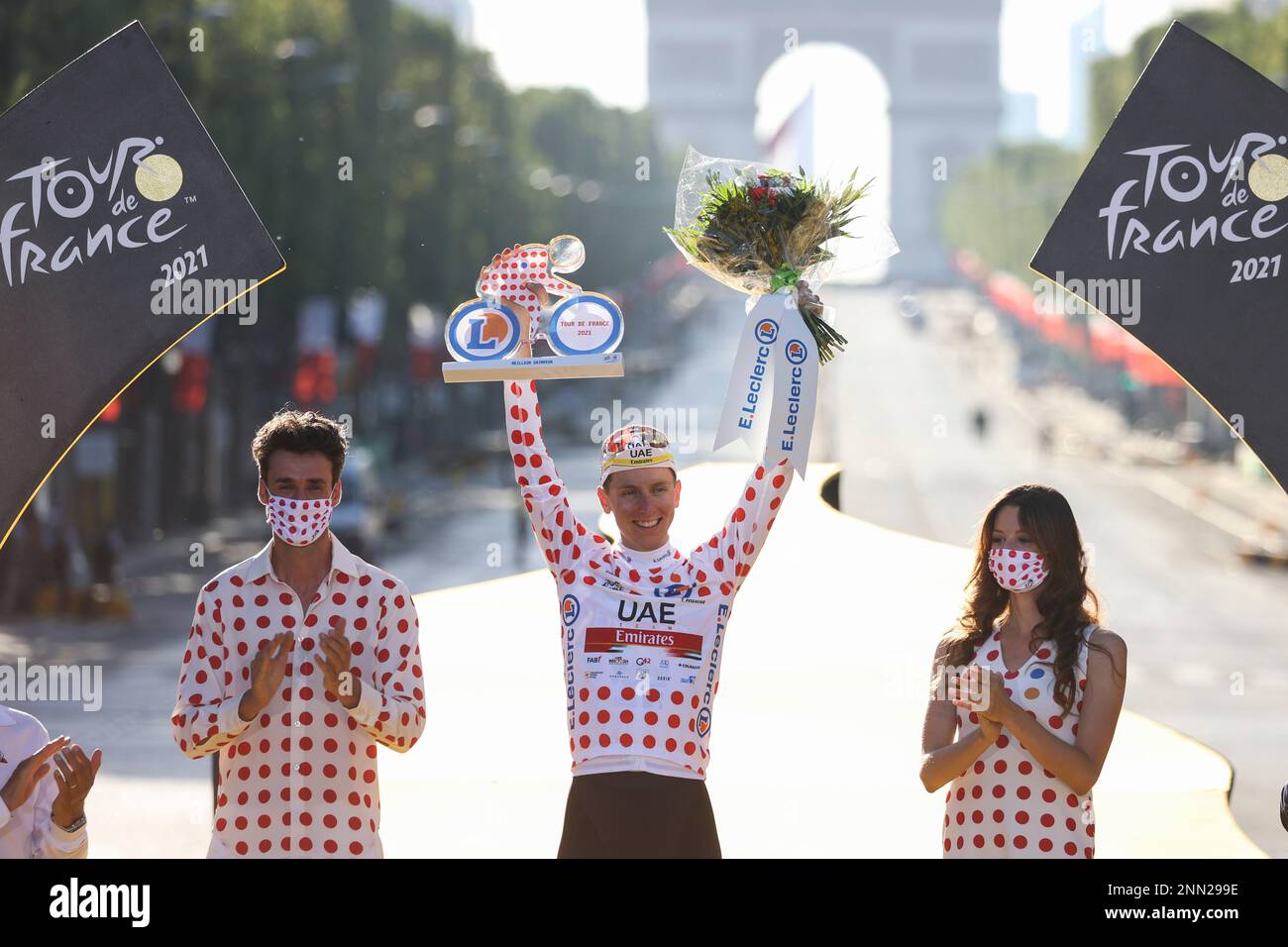 Maillot Le Coq Sportif – Meilleur Jeune Du Tour De France 2015 (Blanc, Taille L)