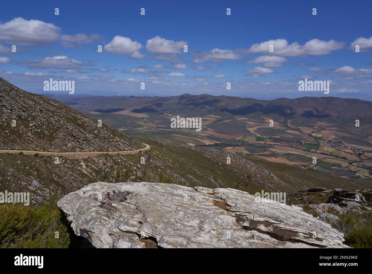 Swartberg Pass connecting Oudtshoorn and Prince Albert in the Western