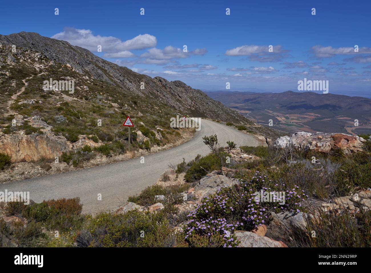 Swartberg Pass connecting Oudtshoorn and Prince Albert in the Western