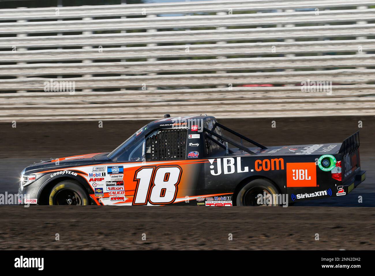 18 Chandler Smith, Kyle Busch Motorsports, Toyota Tundra JBL during