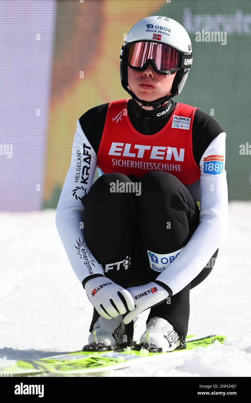 Planica, Slovenia. 25th Feb, 2023. Nordic skiing: World Cup, Combined ...