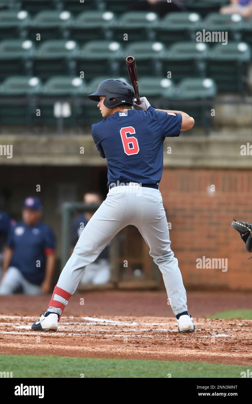 Daniel Susac (6) (Arizona) of Team Stripes during a game against Team