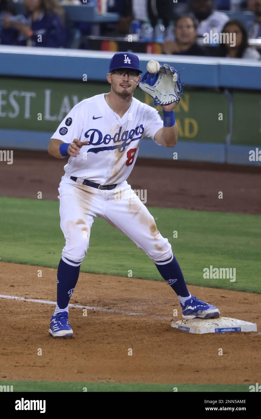 LOS ANGELES, CA - JUNE 25: Los Angeles Dodgers second baseman Zach