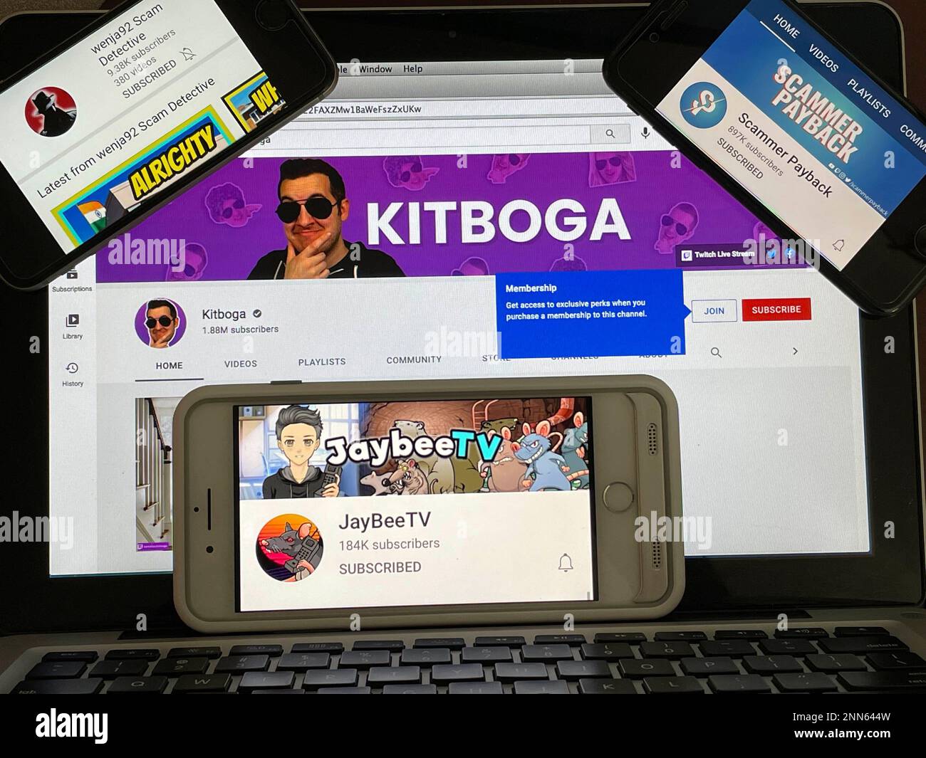 Photo by: STRF/STAR MAX/IPx 2021 6/22/21 Scambaiters continue to fight back  against various types of scams including, Tech Support, Bitcoin, Dating and  Social Security Scams to name a few. Billions of dollars