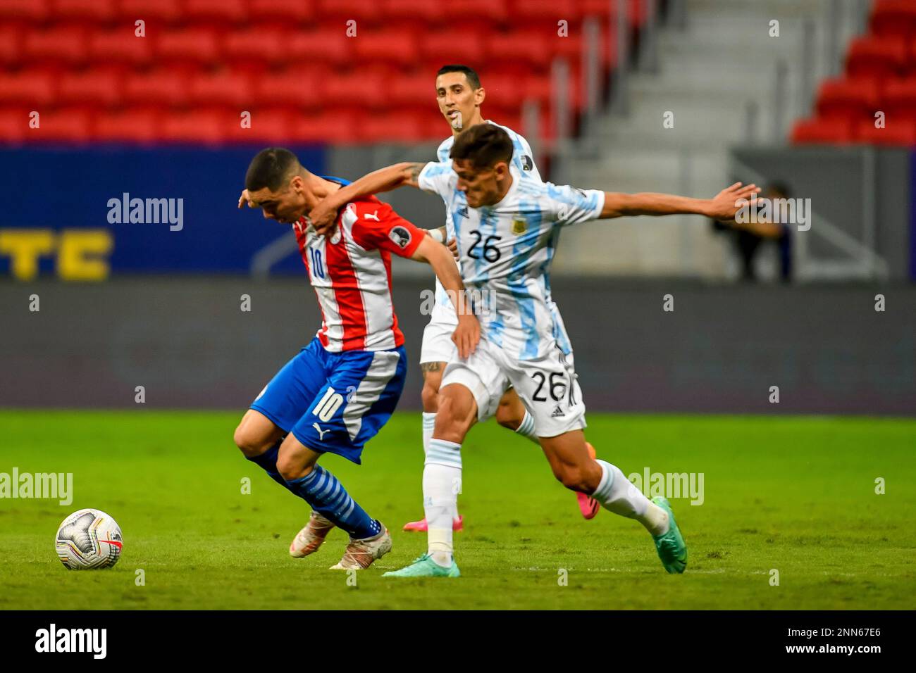 Df Brasilia 06 21 2021 Copa America 2021 Argentina Vs Paraguay