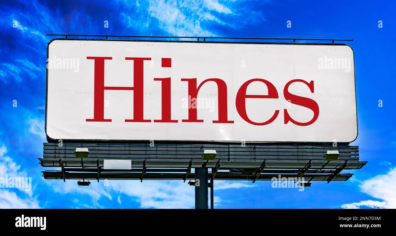 Hines real estate logo hires stock photography and images Alamy