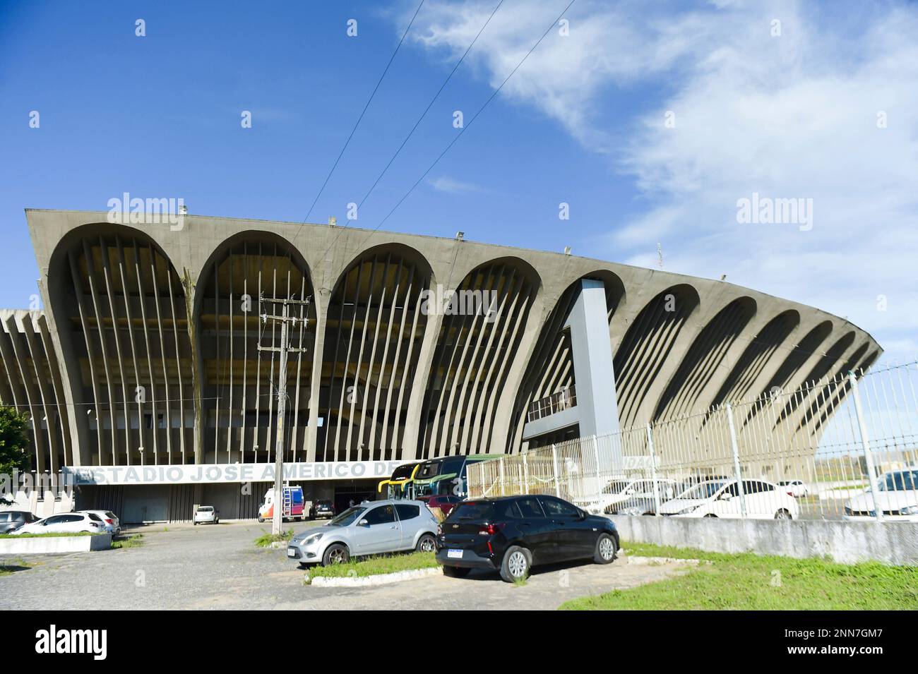 PB - Joao Pessoa - 06/13/2021 - BRAZILIAN C 2021, BOTAFOGO-PB X VOLTA  REDONDA-RJ - Marcos Aurelio player of Botafogo-PB during a match against  Volta Redonda at Almeidao stadium for the Brazilian