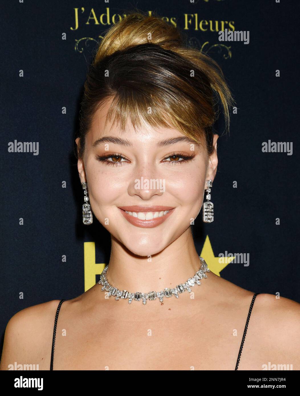 BEVERLY HILLS, CALIFORNIA - FEBRUARY 24: Madelyn Cline attends the