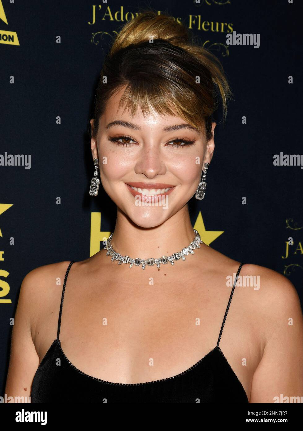 BEVERLY HILLS, CALIFORNIA - FEBRUARY 24: Madelyn Cline attends the