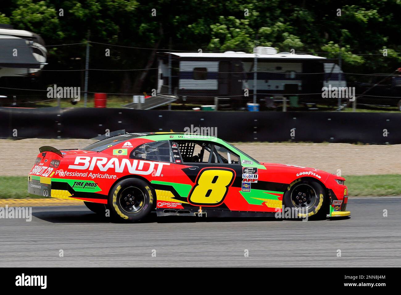 #8: Miguel Paludo, JR Motorsports, Chevrolet Camaro BRANDT During The ...