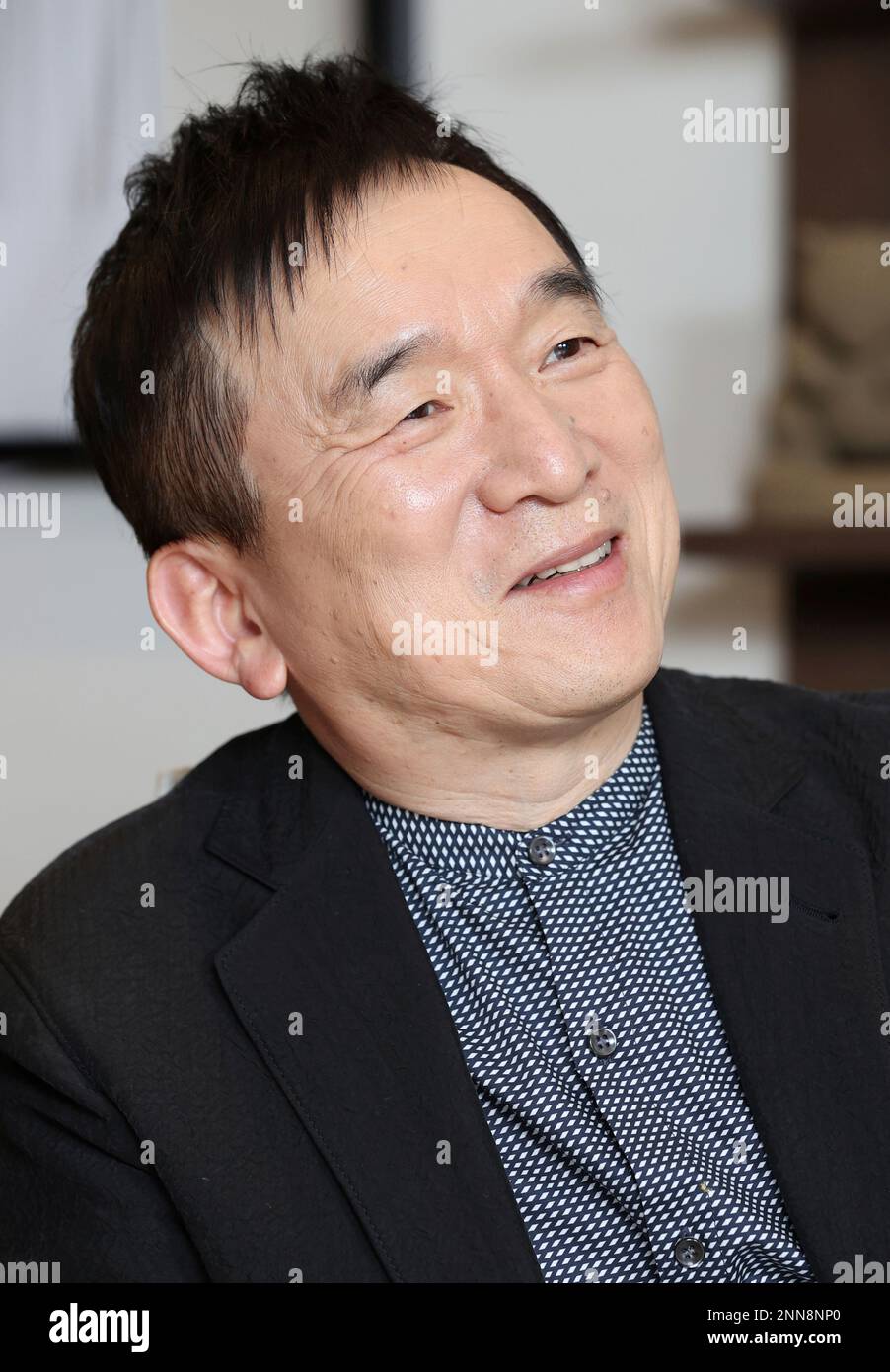 The Pokémon Company President Tsunekazu Ishihara speaks during an ...
