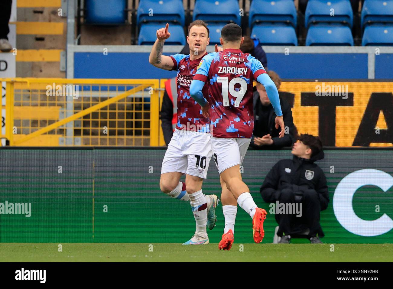 Burnley's Anass Zaroury during the Premier League match at Turf Moor,  Burnley. Picture date: Friday August 11, 2023 Stock Photo - Alamy