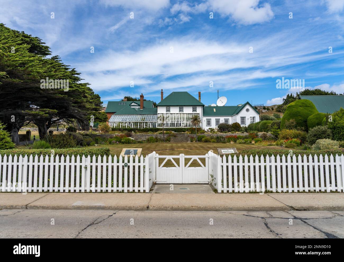 Stanley, Falkland Islands 31 January 2023 Government House, official