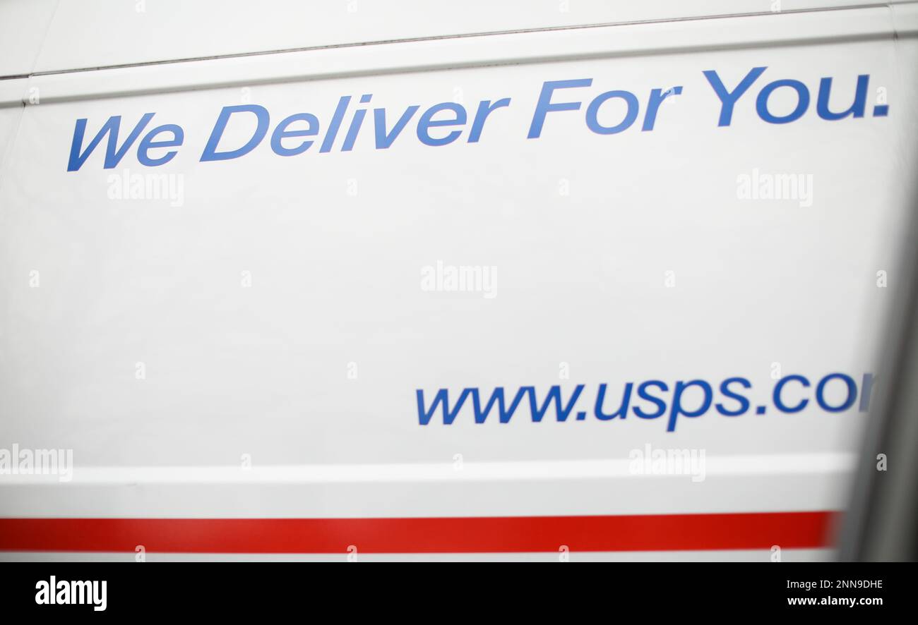 providence, rhode island, USA February 25, 2023 united states postal
