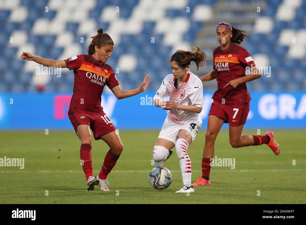 Yui Hasegawa (AC Milan) during AC Milan vs ACF Fiorentina femminile,  Italian football Serie A Women match, - Photo .LiveMedia/Francesco  Scaccianoce Stock Photo - Alamy