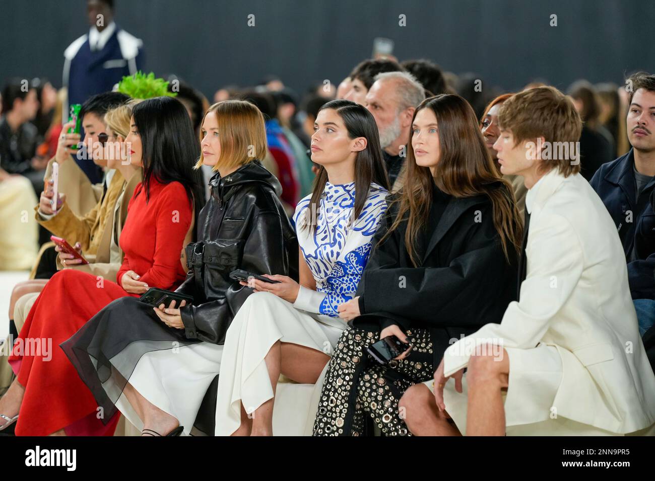 Milan, Italy. 25th Feb, 2023. Milan, Milan Fashion Week, fall winter