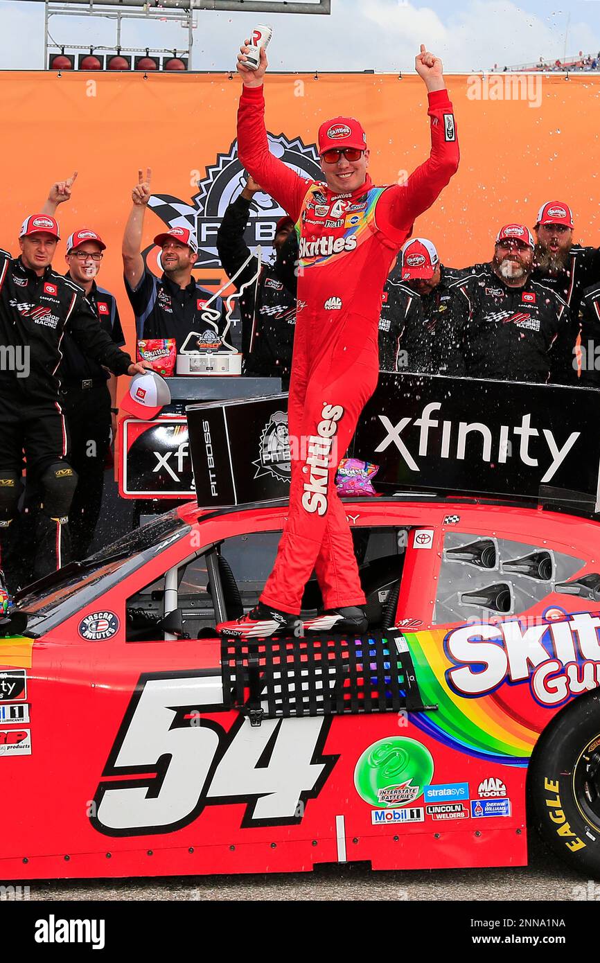 AUSTIN, TX MAY 22 54 Kyle Busch, Joe Gibbs Racing, Toyota Supra