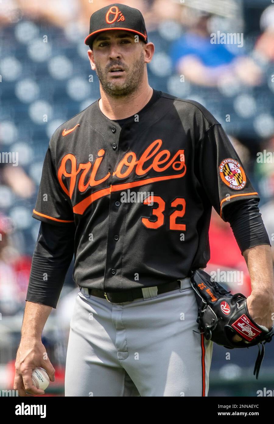 WASHINGTON, DC - MAY 23: Baltimore Orioles starting pitcher Matt