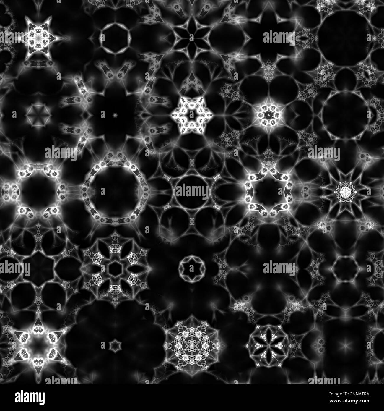 Abstract Computer generated Fractal design. A fractal is a never-ending ...