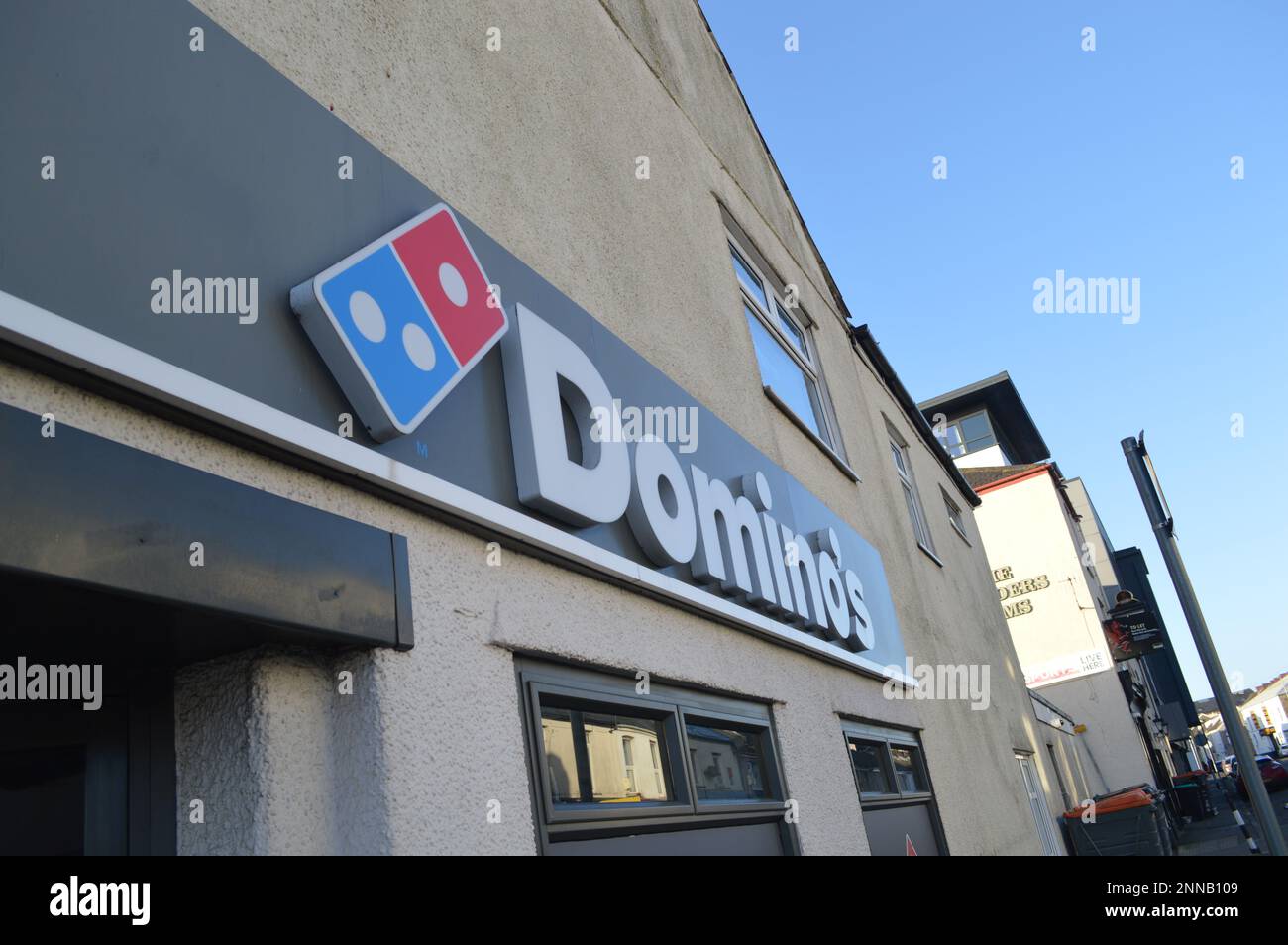 Dominos pizza delivery swansea hires stock photography and images Alamy